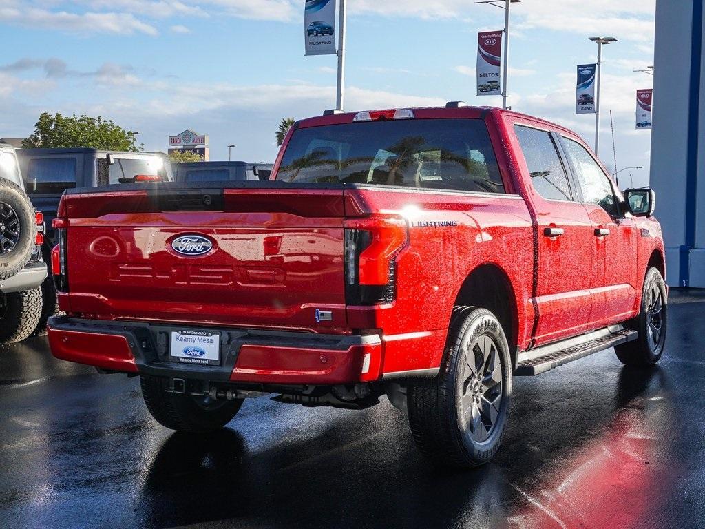 new 2024 Ford F-150 Lightning car, priced at $63,385