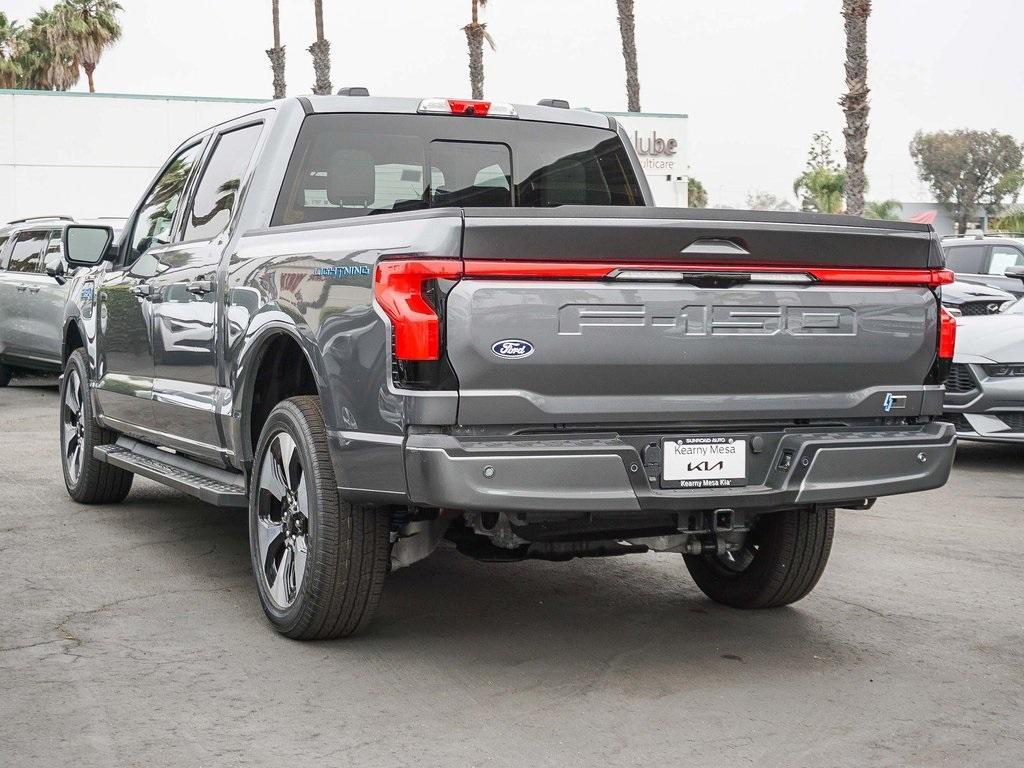 new 2025 Ford F-150 Lightning car, priced at $83,020