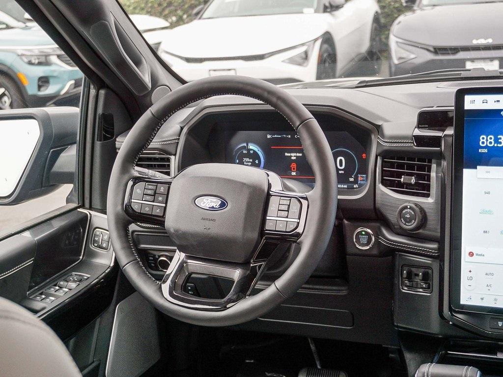 new 2025 Ford F-150 Lightning car, priced at $83,020
