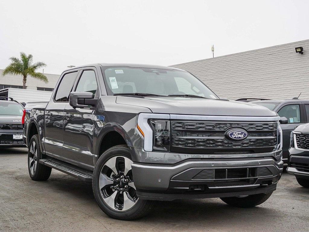 new 2025 Ford F-150 Lightning car, priced at $83,020
