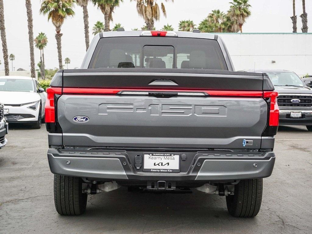 new 2025 Ford F-150 Lightning car, priced at $83,020