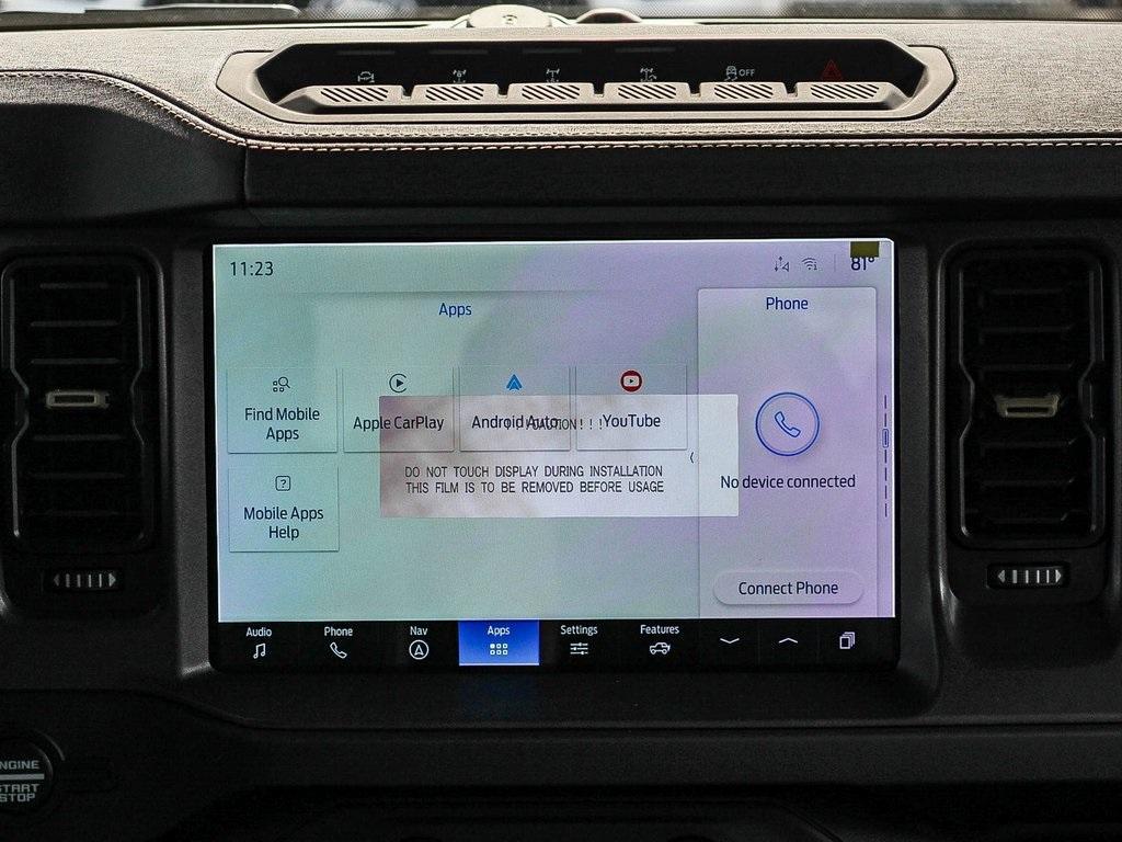 new 2025 Ford Bronco car, priced at $60,985