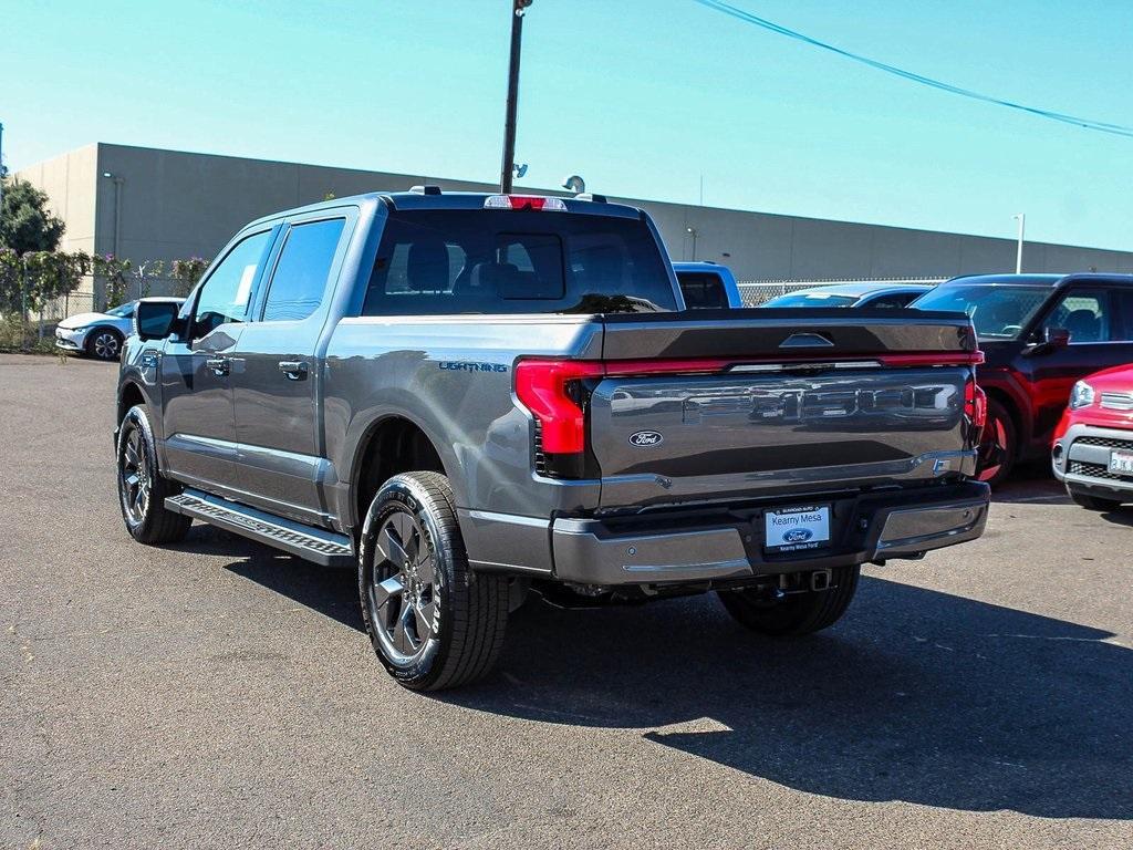 new 2025 Ford F-150 Lightning car, priced at $74,891