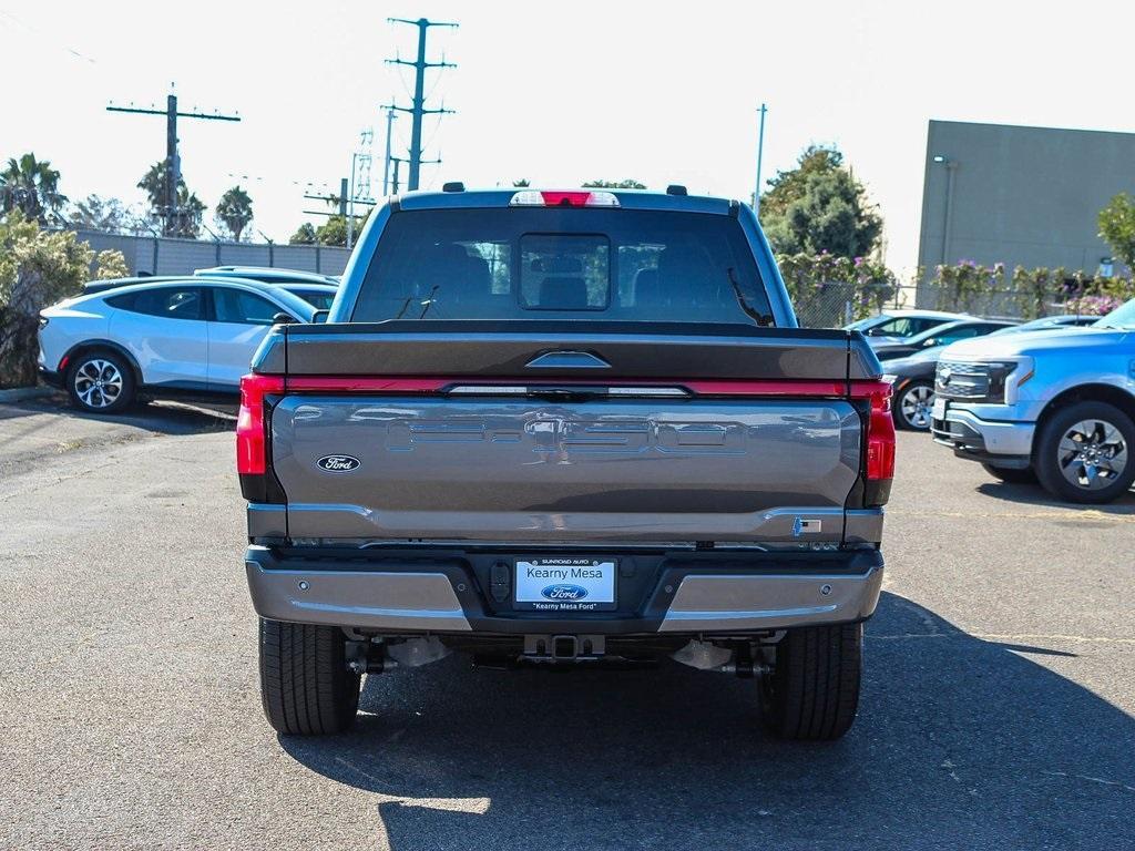 new 2025 Ford F-150 Lightning car, priced at $74,891
