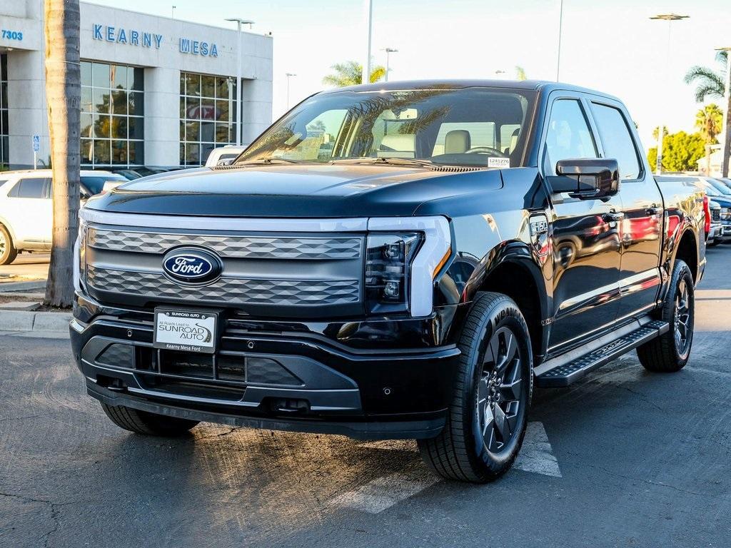 new 2024 Ford F-150 Lightning car, priced at $74,590