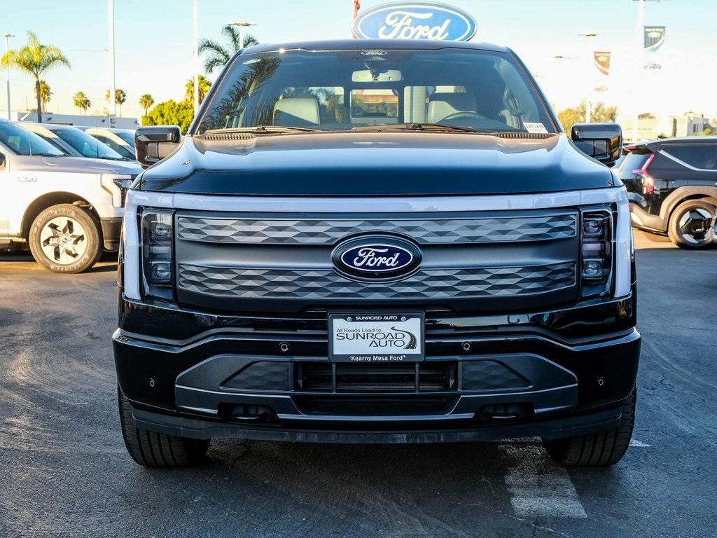 new 2024 Ford F-150 Lightning car, priced at $74,590