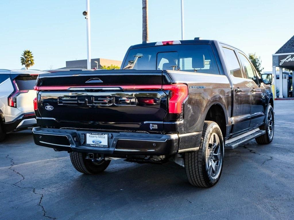 new 2024 Ford F-150 Lightning car, priced at $74,590