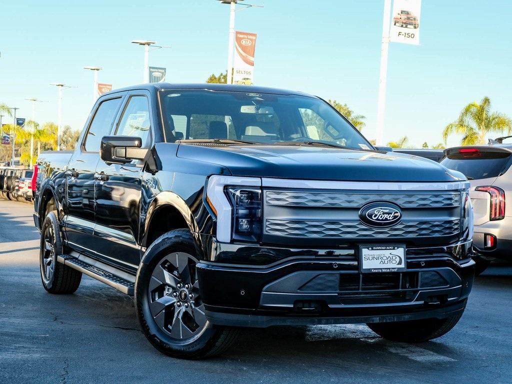 new 2024 Ford F-150 Lightning car, priced at $74,590