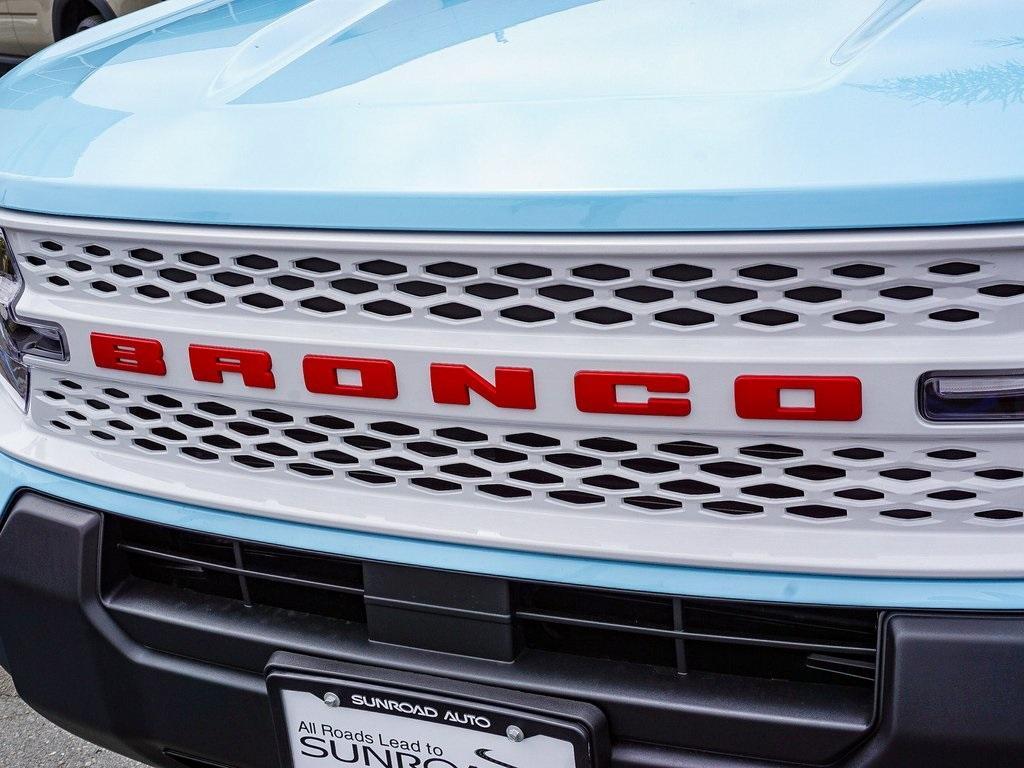 new 2025 Ford Bronco Sport car, priced at $36,578