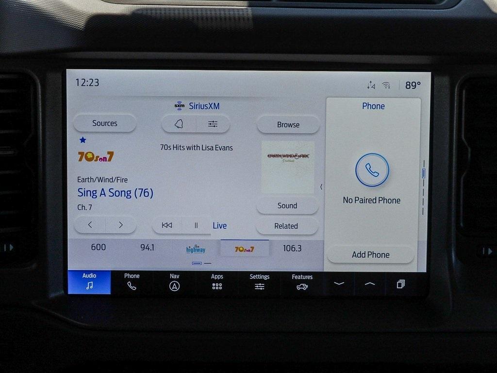 new 2025 Ford Bronco car, priced at $43,665