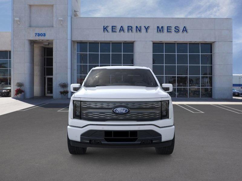 new 2025 Ford F-150 Lightning car, priced at $74,875