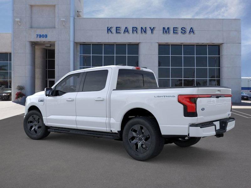 new 2025 Ford F-150 Lightning car, priced at $74,875