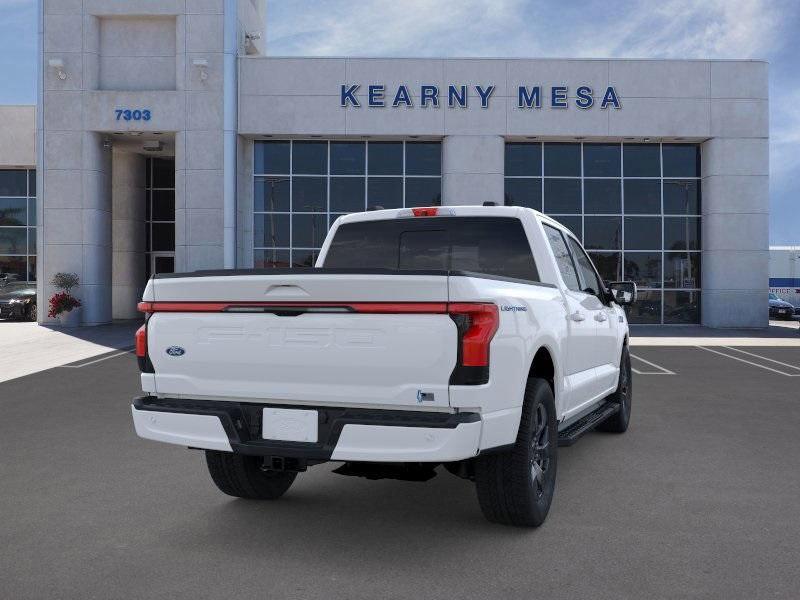 new 2025 Ford F-150 Lightning car, priced at $74,875