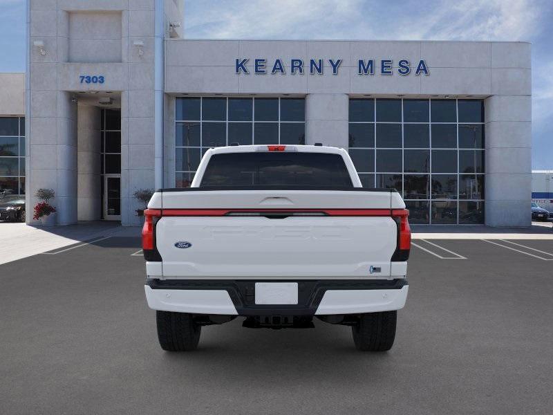 new 2025 Ford F-150 Lightning car, priced at $74,875