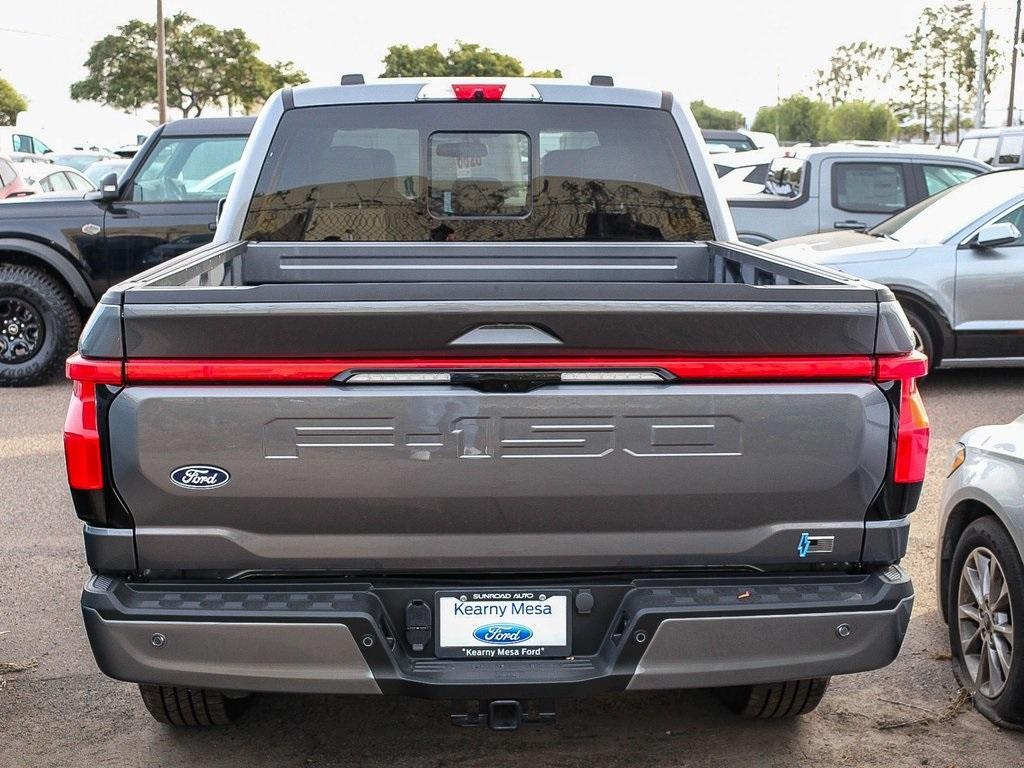 new 2024 Ford F-150 Lightning car, priced at $74,590