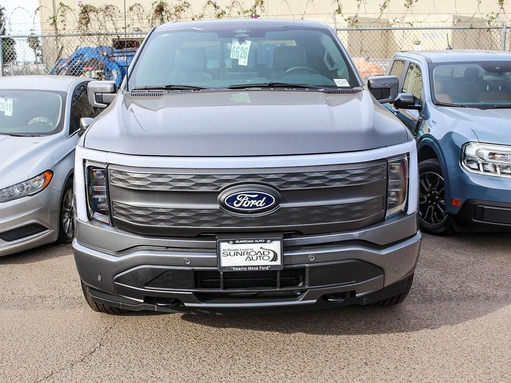 new 2024 Ford F-150 Lightning car, priced at $74,590