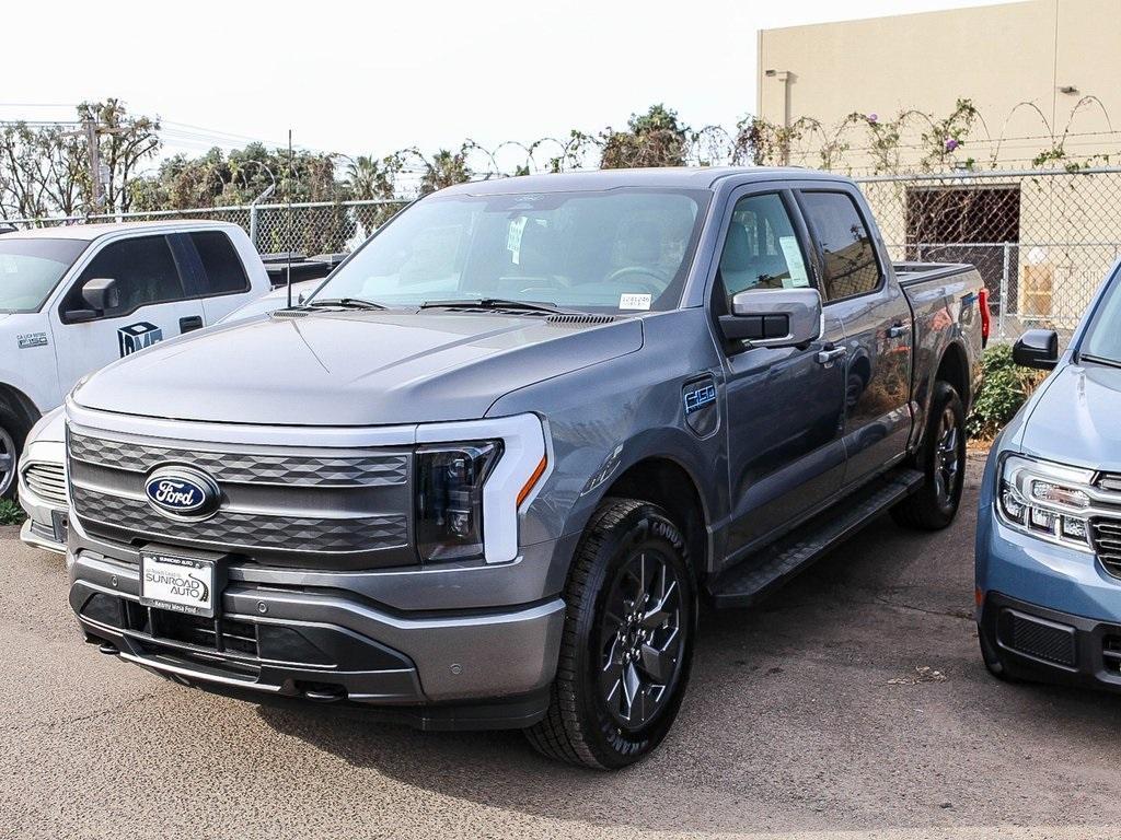 new 2024 Ford F-150 Lightning car, priced at $74,590