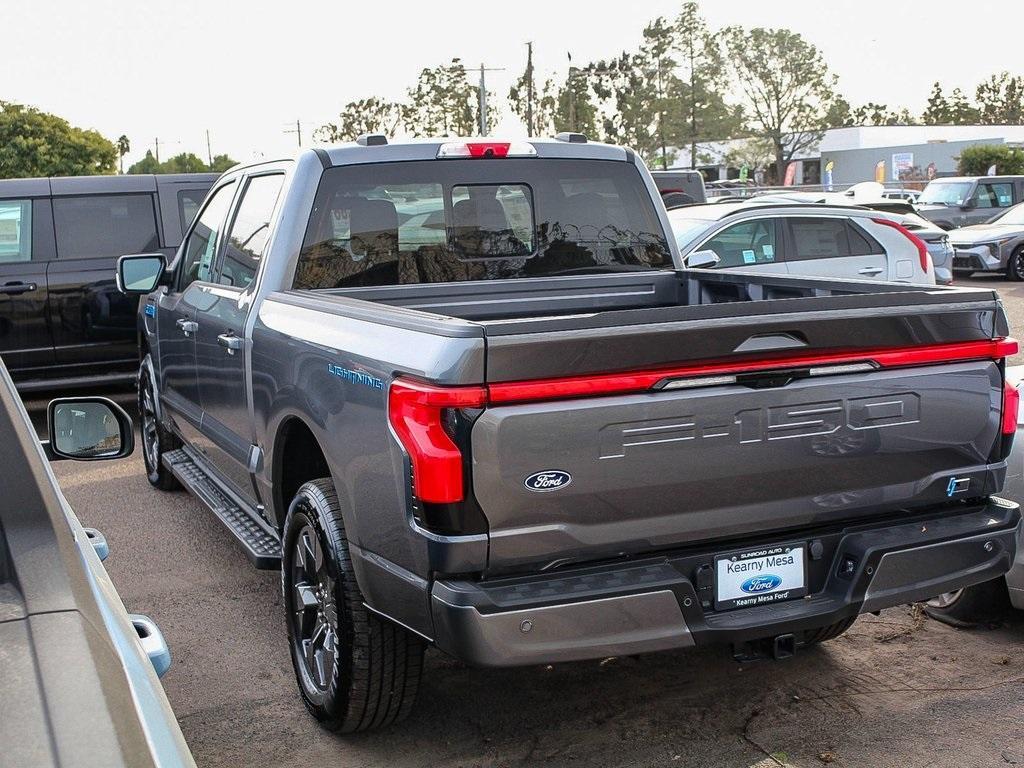 new 2024 Ford F-150 Lightning car, priced at $74,590