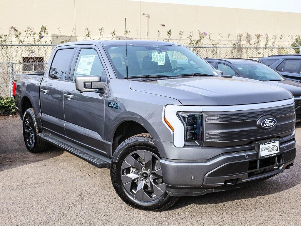 new 2024 Ford F-150 Lightning car, priced at $74,590