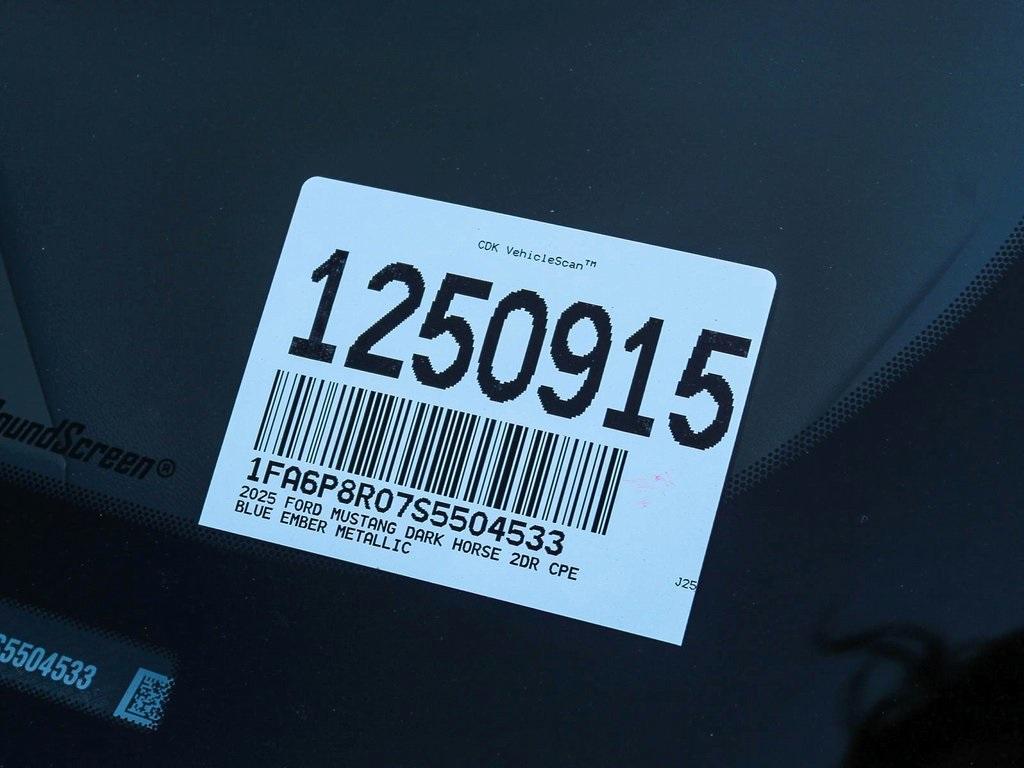 new 2025 Ford Mustang car, priced at $75,885