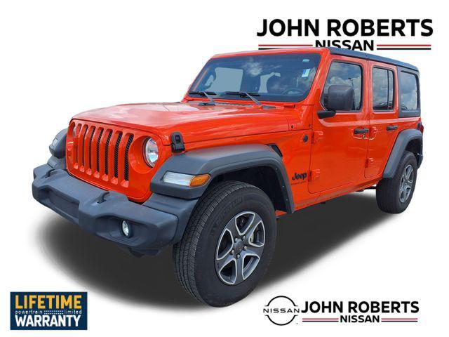 used 2023 Jeep Wrangler car, priced at $32,404