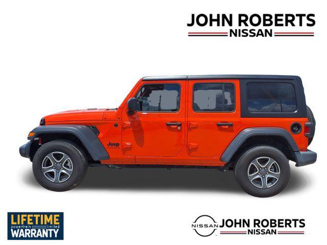 used 2023 Jeep Wrangler car, priced at $32,404
