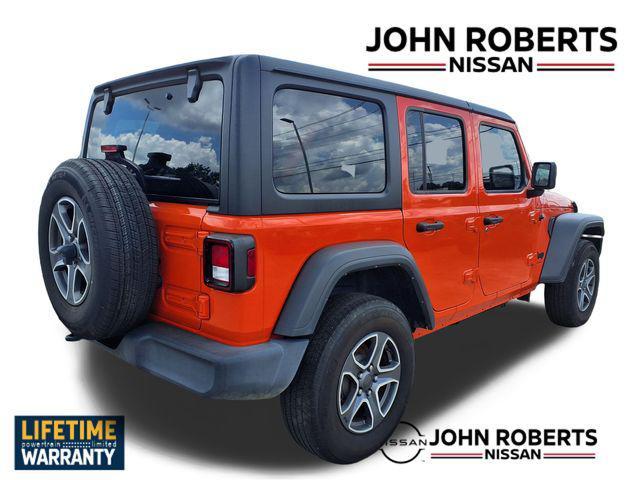 used 2023 Jeep Wrangler car, priced at $32,404