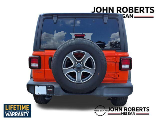 used 2023 Jeep Wrangler car, priced at $32,404