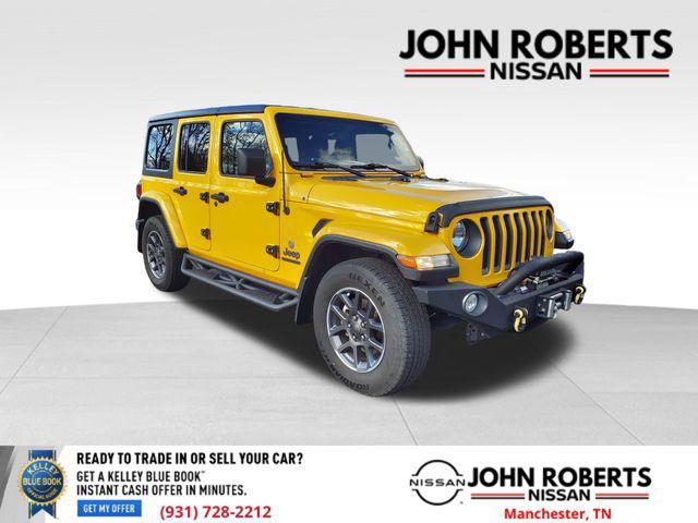 used 2021 Jeep Wrangler Unlimited car, priced at $27,716