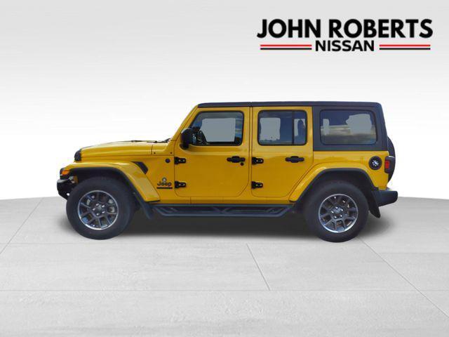 used 2021 Jeep Wrangler Unlimited car, priced at $27,716