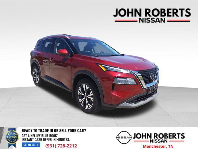 used 2021 Nissan Rogue car, priced at $24,353