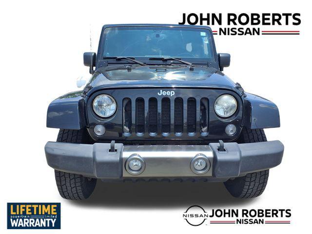 used 2014 Jeep Wrangler Unlimited car, priced at $15,435