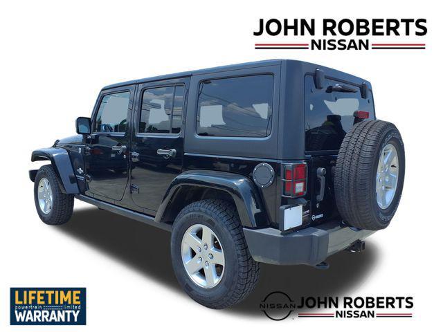 used 2014 Jeep Wrangler Unlimited car, priced at $15,435