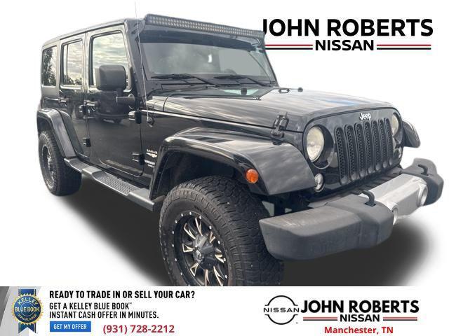 used 2015 Jeep Wrangler Unlimited car, priced at $16,060
