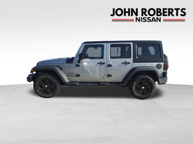 used 2017 Jeep Wrangler Unlimited car, priced at $18,437