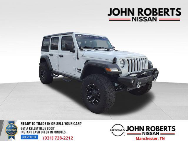 used 2021 Jeep Wrangler Unlimited car, priced at $28,863