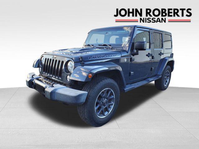 used 2017 Jeep Wrangler Unlimited car, priced at $21,920