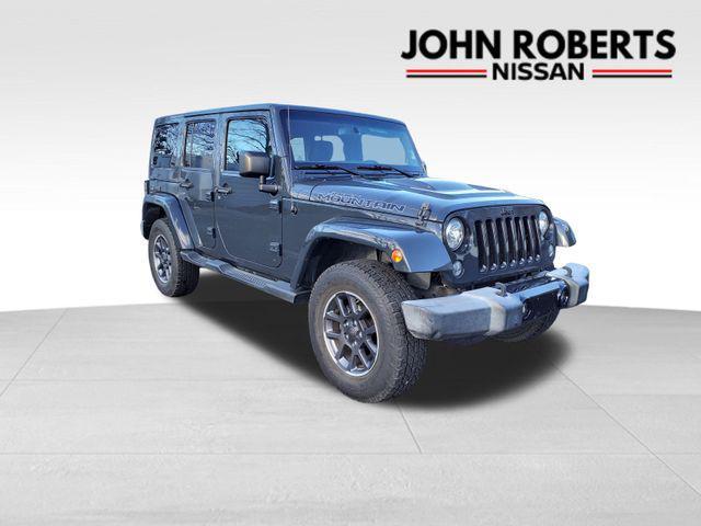 used 2017 Jeep Wrangler Unlimited car, priced at $22,889