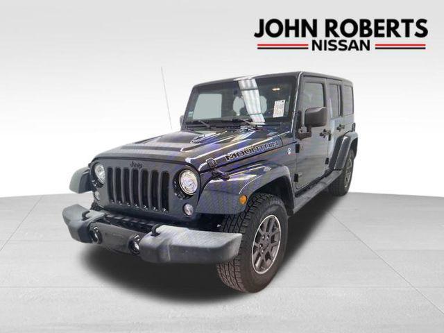 used 2017 Jeep Wrangler Unlimited car, priced at $24,423