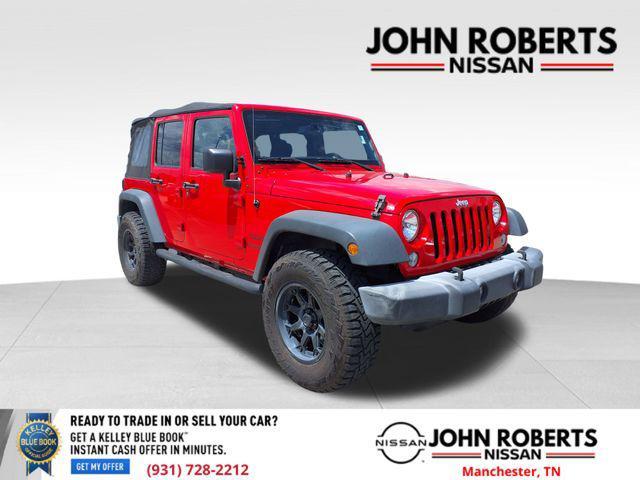 used 2016 Jeep Wrangler Unlimited car, priced at $19,882