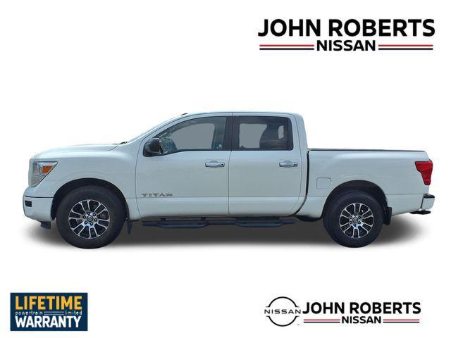 used 2021 Nissan Titan car, priced at $31,679