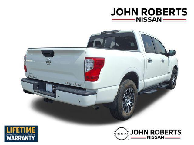 used 2021 Nissan Titan car, priced at $31,679