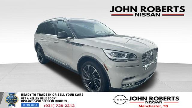 used 2022 Lincoln Aviator car, priced at $50,452