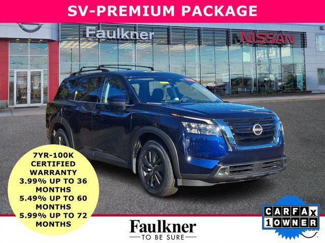 used 2023 Nissan Pathfinder car, priced at $32,000