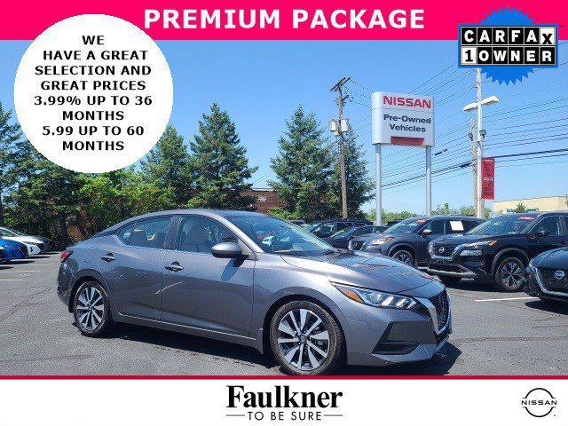 used 2021 Nissan Sentra car, priced at $19,500