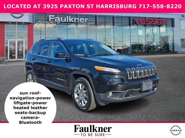 used 2018 Jeep Cherokee car, priced at $15,700