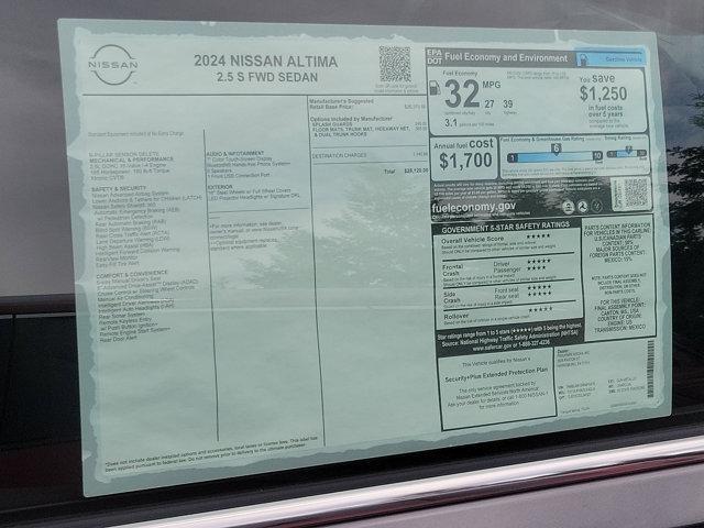 new 2024 Nissan Altima car, priced at $26,900