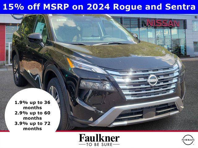 new 2024 Nissan Rogue car, priced at $36,655