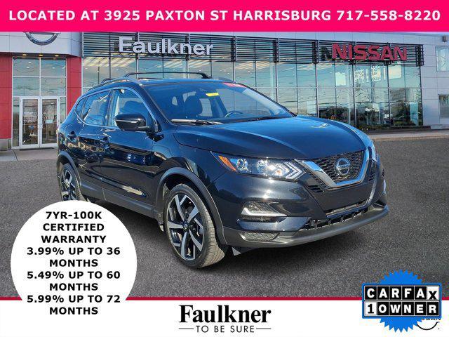 used 2021 Nissan Rogue Sport car, priced at $23,400