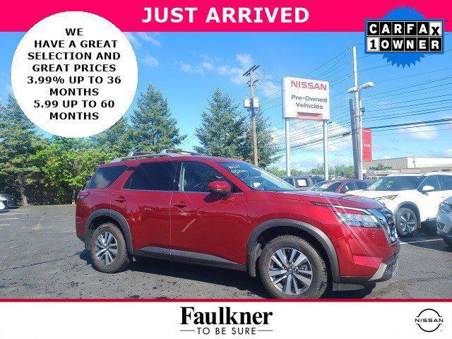 used 2022 Nissan Pathfinder car, priced at $35,490